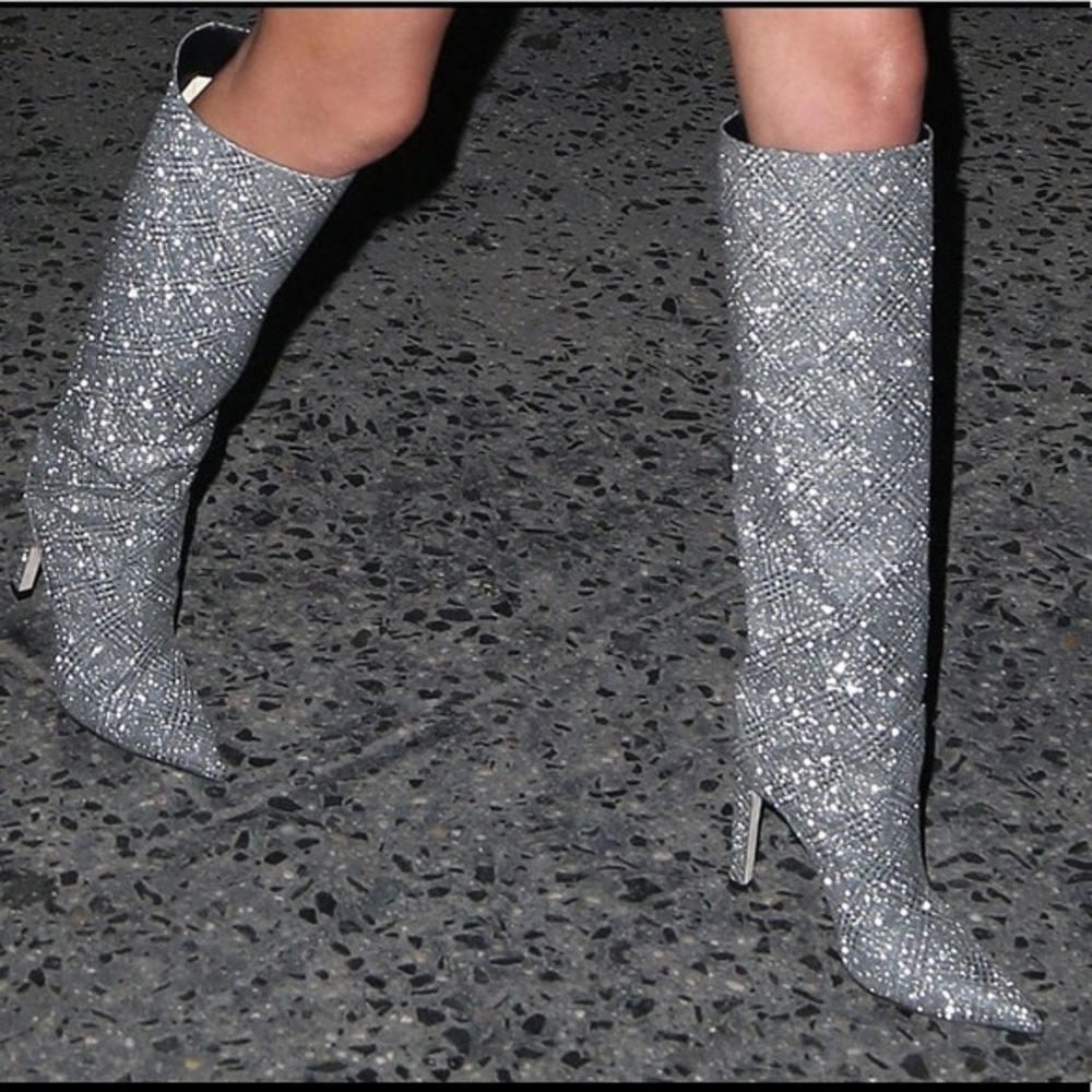 Jimmy Choo Crystal boots